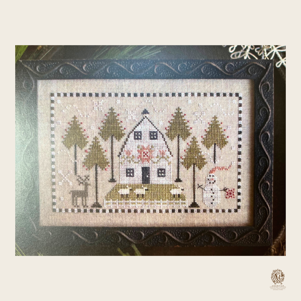 A Country Winter - Cross Stitch Pattern