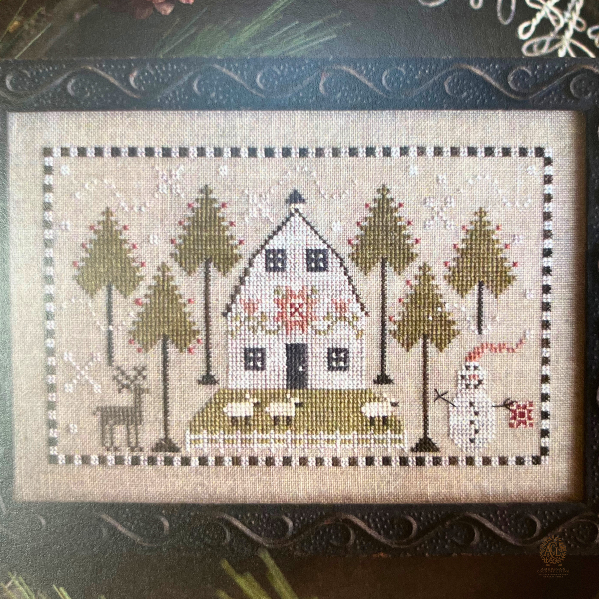 A Country Winter - Cross Stitch Pattern