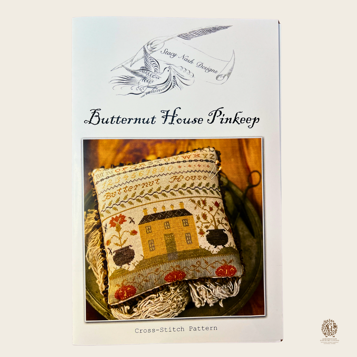 Butternut House Pinkeep – Cross Stitch Pattern