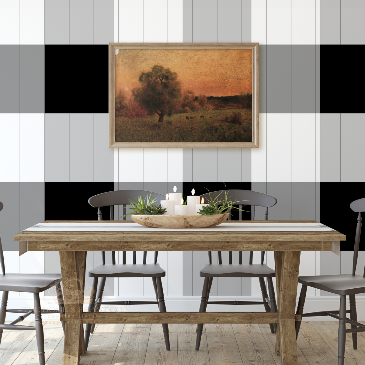 Cows in a Field / Circa 1856 - Fine Art Reproduction Print