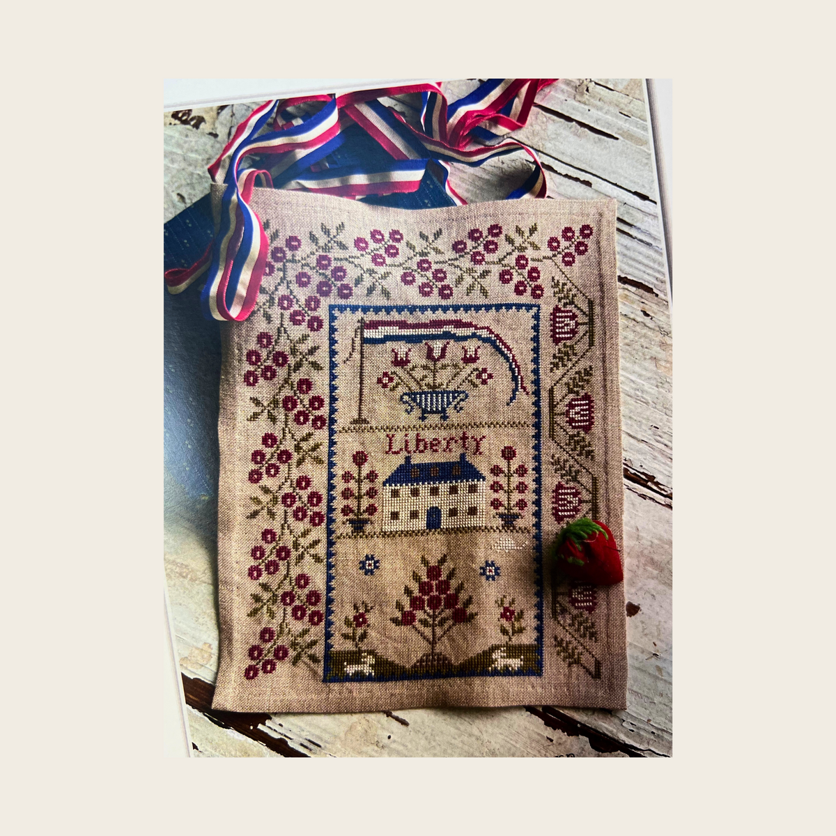 Liberty For All Sampler - Cross Stitch Pattern