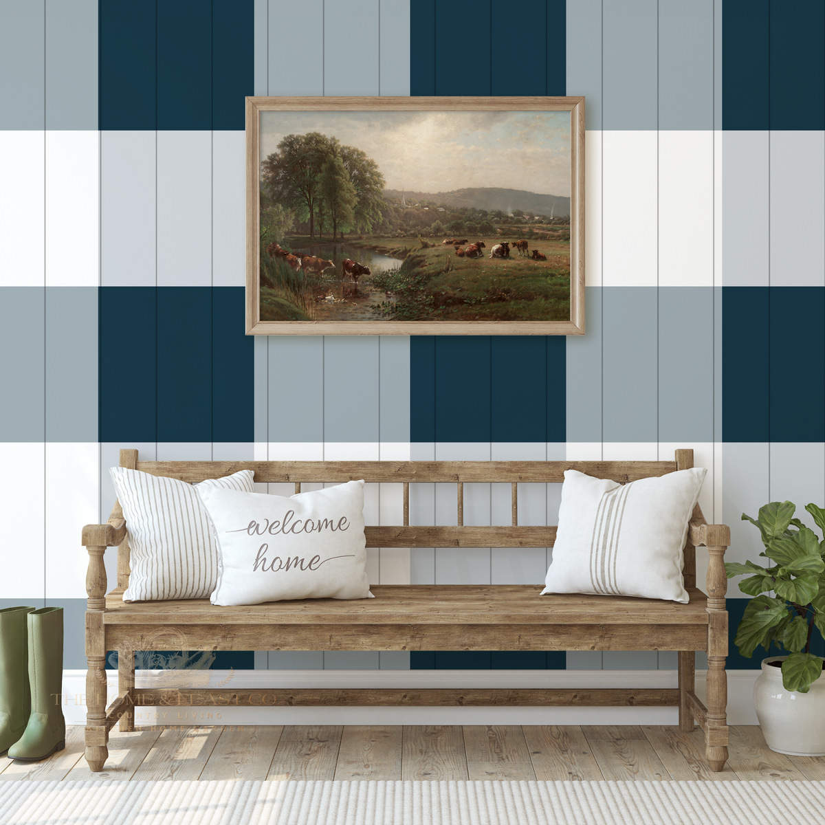 Morning in New England  / Circa 1873 - Fine Art Reproduction Print