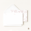Hummingbird Toile Note Cards with Personalized Monogram