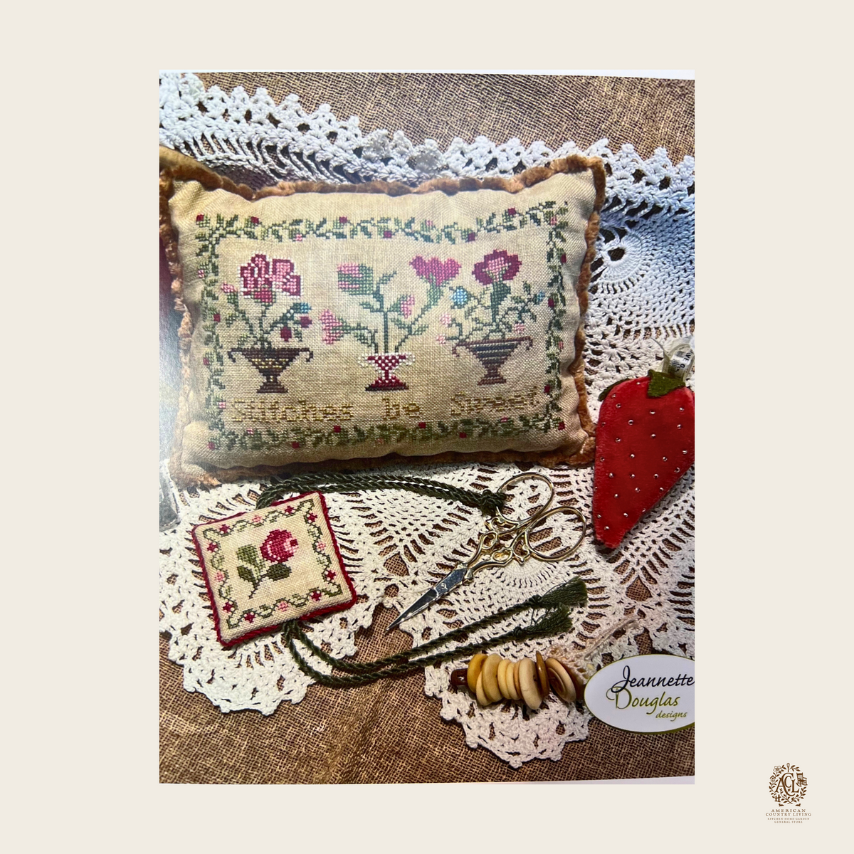 Stitches Be Sweet - Cross Stitch Pattern