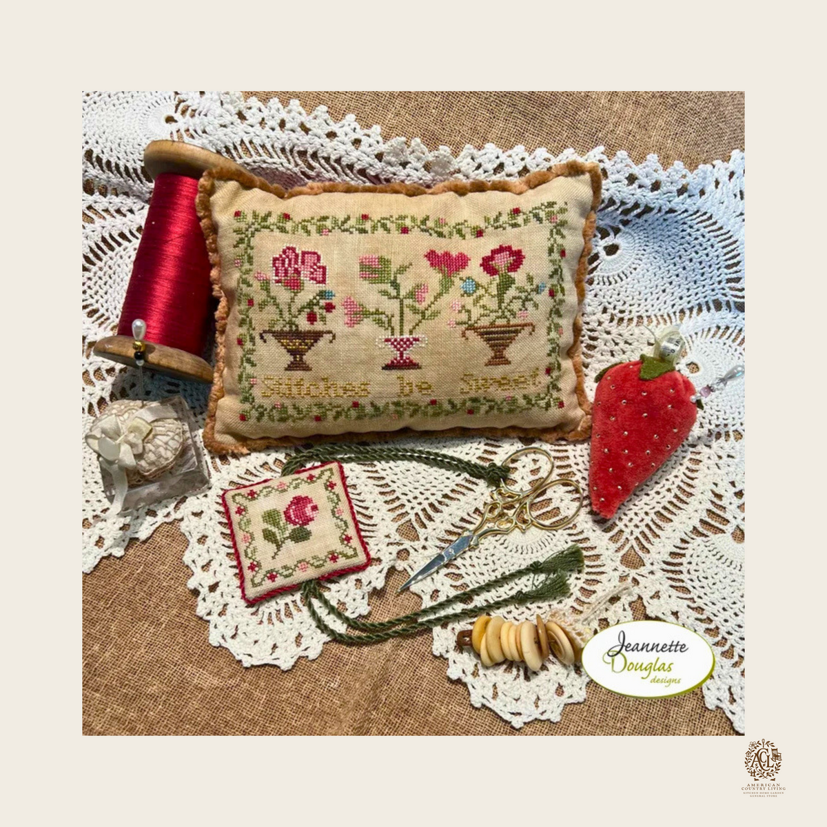 Stitches Be Sweet - Cross Stitch Pattern